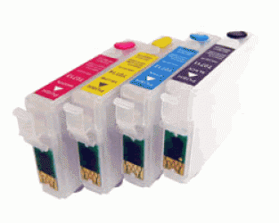 Refill Epson T0715 cartridges + Autoreset chip